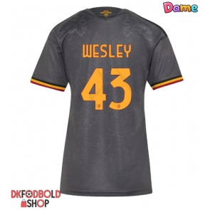 AS Roma Wesley Franca #43 Tredje trøje Dame 2026-27 Kort ærmer